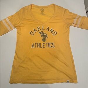 Oakland A’s Woman’s T Shirt Soft Jersey Style
